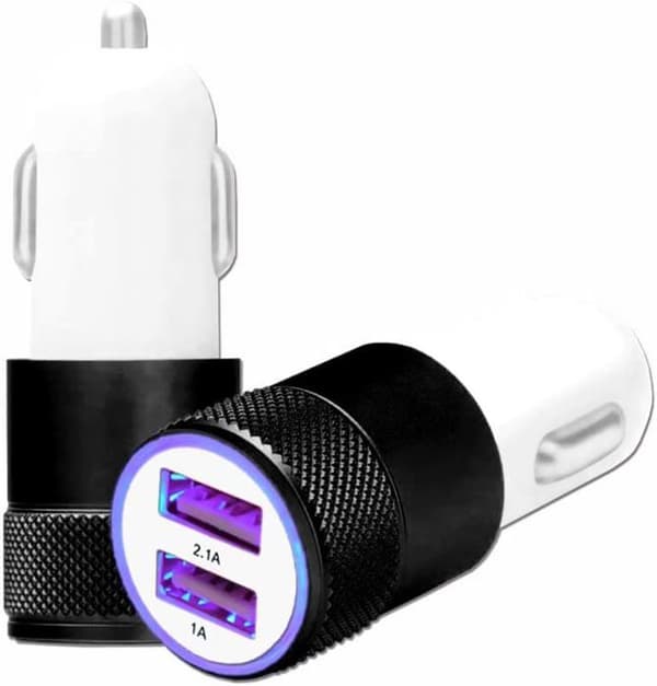 USB-laddare - Ulefone - Note 20 Pro - Dubbelportar - Snabbladdning - 12/24V