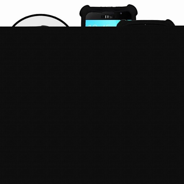 Logicom M Bot 52 hopea nahkatyylinen takakansi iskunkestävällä PH26®-silikonigeelillä.