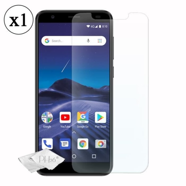 Skyddsfilm - Logicom - Le Moov 2 - Härdat glas - Ultra resistent - Hög transparens