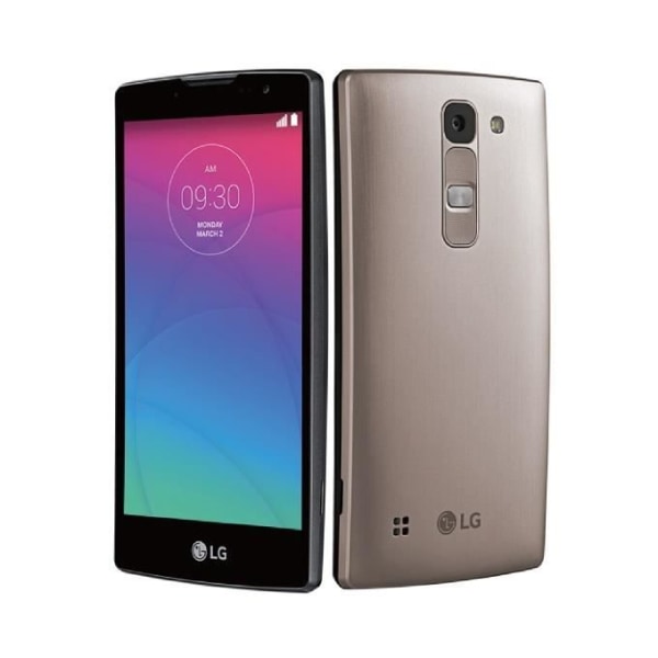 Housse Folio - PH26® - LG G4c - Syntetiskt Läder - Svart - Magnetisk Svart