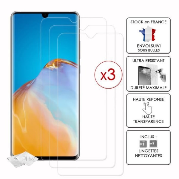 Pakke 3 skærmbeskyttere til Xiaomi Redmi 9T i ultra-resistent hærdet glas (maksimal hårdhed)