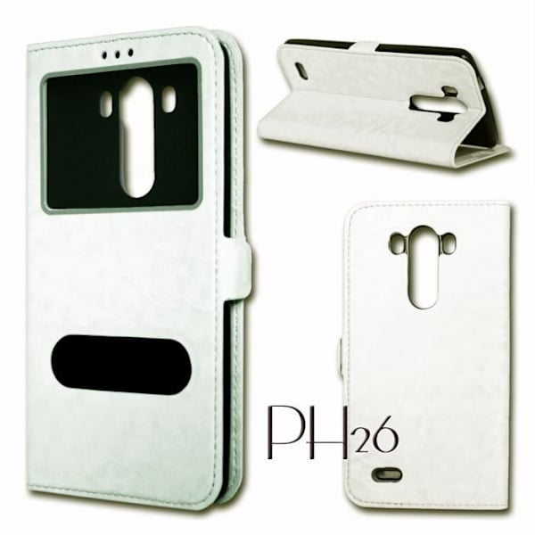 Vitt foliofodral för LG G4 STYLUS by PH26®