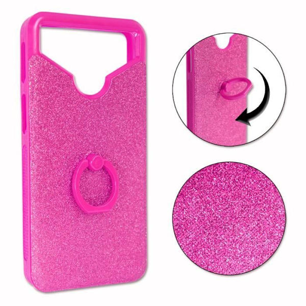 Bakstycke - Altice - S32 - Gel silikon - Diamant strass effekt - Selfie ring