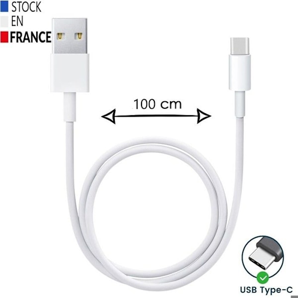 Förstärkt kabel av typ C för Vivo X200 Pro Flätad nylon 1M snabbladdning/synkronisering - Dataöverföring - GULD