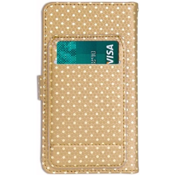 Cover for TCL Plex - PH26® - Eco-leather - Yellow - Card holder - Integrated mirror Gul