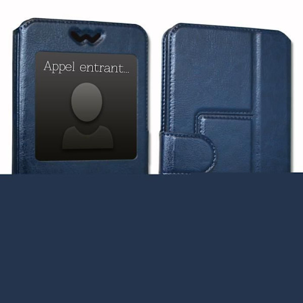 Folio Case Cover - Sony - Xperia XZ1 - PU læder - Magnetisk flip - Universal Blå