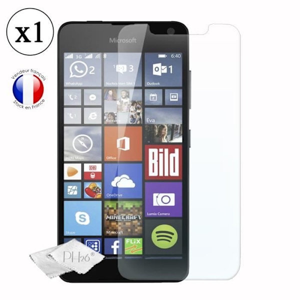 Beskyttelsesfilm - Microsoft - Lumia 650 Dual SIM - Tempereret glas - Ultra slidstærk - Ultra tynd