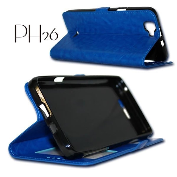 Blåt folio cover til HTC ONE M9 fra PH26®