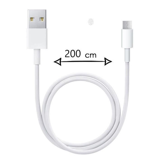 Mikro-USB-kaapeli Blackview A60 Prolle USB-kaapeli 2 metrin pikalataus - Pikalataus-synkronointikaapelin siirto