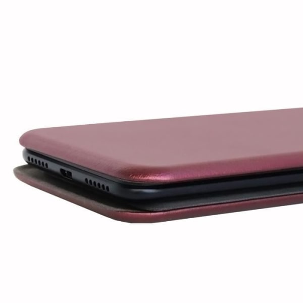 Folio kantokotelo - PH26 - Asus Zenfone 3 Max - Ekologinen nahka, graafinen - Bordeaux - Pehmeä Bordeaux