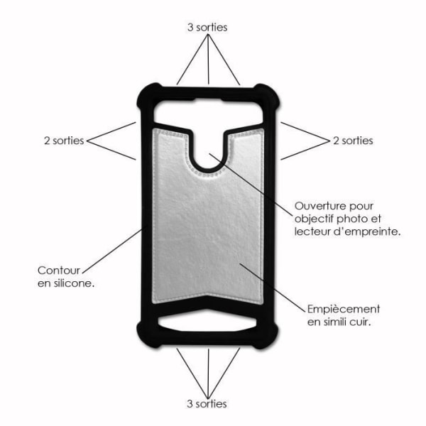 Fodral och skyddsfilmer - Samsung - Galaxy Xcover Pro 2020 - Lädereffekt - Stötsäker - Elegant