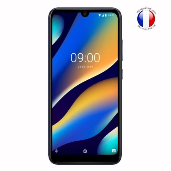 Super Pack Shockproof Black Bumper Case för Wiko view 3 lite med 3 härdade glasögon för MAXIMALt hårdhetsskydd