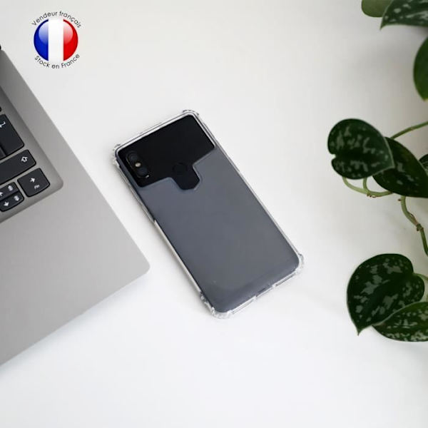 Coque - ECHO - Fusion - Transparent - Stødabsorberende - Forstærket silikone Transparent