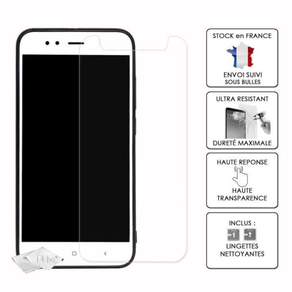 Skärmskyddsfilm - Infinix - Smart 5 - Härdat glas - Ultra hållbar - Maximal hårdhet Vit