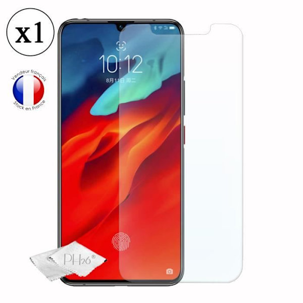 Lenovo Z6 pro Läpinäkyvä karkaistu lasi näytönsuoja, erittäin kestävä, erittäin ohut, jälkiä estävä, helppo asennus