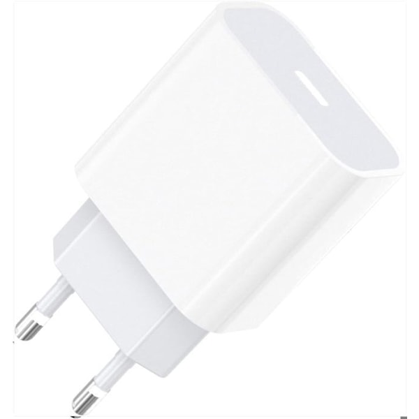 Opladerpakke + kabel til Vivo V30e V2339 Hurtigoplader Ultrakraftig og hurtig NY GENERATION 3A med USB-Type C-KABEL