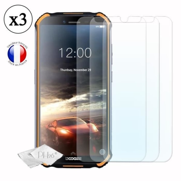 Bumper case - Doogee - S40 - Stötsäker - Maximalt skydd - Förstärkta hörn Svart