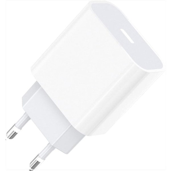 PH26 20W snabbladdare + USB-C-kabel Kompatibel för Oukitel C53 (laddarpaket + 1M kabel)