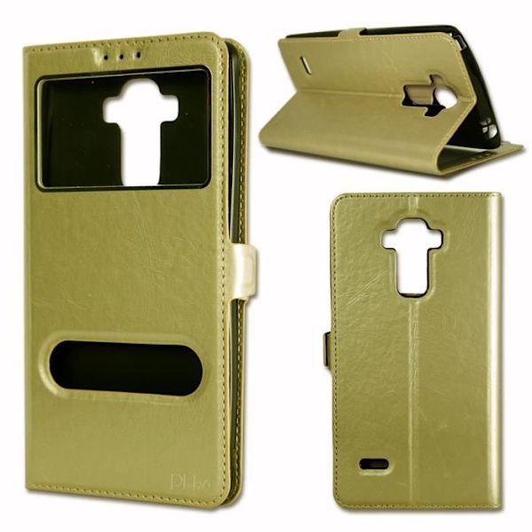 Gold Folio -kuoren suojus LG K10 By Ph26® -puhelimelle