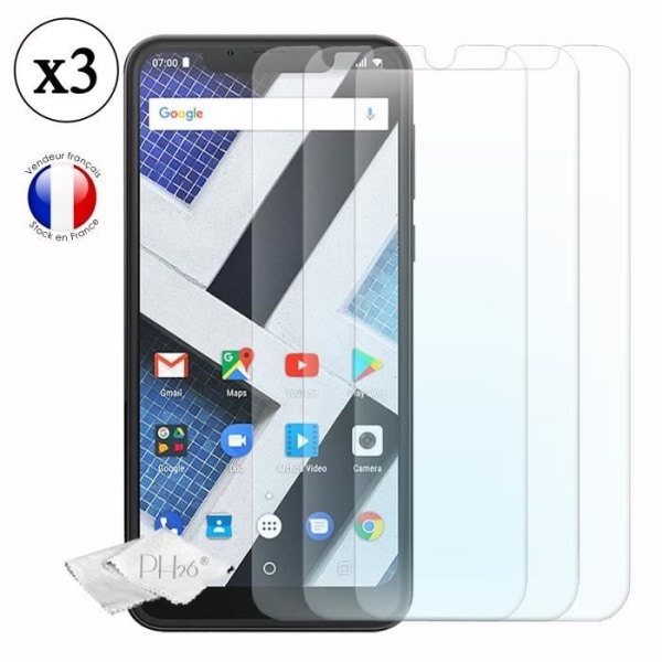 Skärmskydd - PH26 - Archos core 62S - Härdat glas - Ultra tunt - Anti-repor