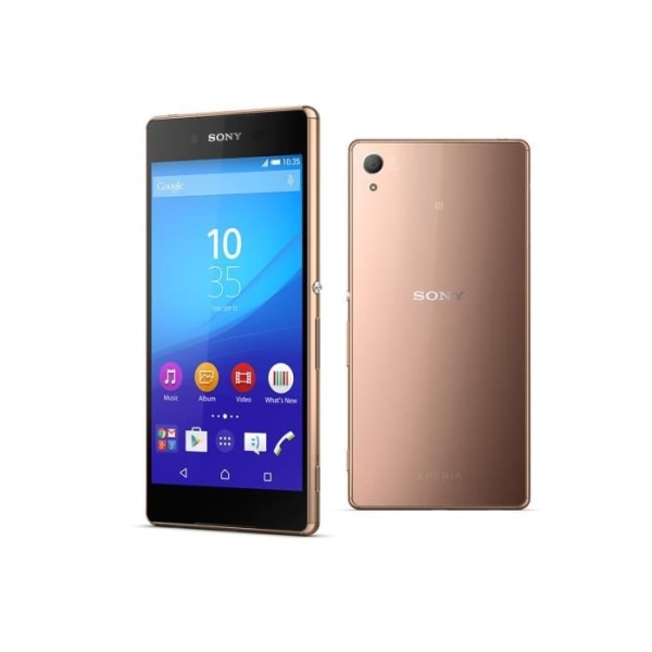 Housse Folio - PH26® - SONY XPERIA Z3 Plus - Simili Læder - Sort - Magnetisk Svart