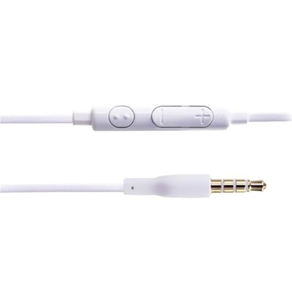 Kuulokkeet Honor Play 20a, korkean äänenlaadun, ultra-mukavan silikonin, äänenvoimakkuuden säätimen ja mikrofonin kanssa - VALKOINEN Vit