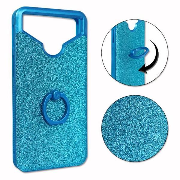 Baksida - Logicom - Le Prime - Silikongel - Diamant strasseffekt - Selfie ring