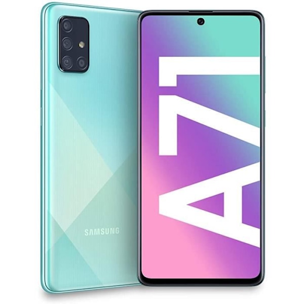 Fodral till Samsung Galaxy A71 Extra Slim i ekologiskt kvalitetsläder - RÖTT Röd