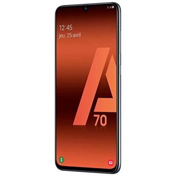 Coque Extra Slim - PH26® - Samsung Galaxy A70 - Eco Læder - Magnetisk Lukning - Sort