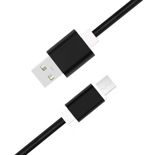 Typ C-kabel - PH26 - Vivo V40 SE 5G - Flätad Nylon - 100 cm - ROSA ROSA