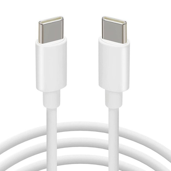 60 W USB C til USB C-kabel - 1 meter til Realme Narzo 70x 5G, 3.1A PD hurtigopladningskabel