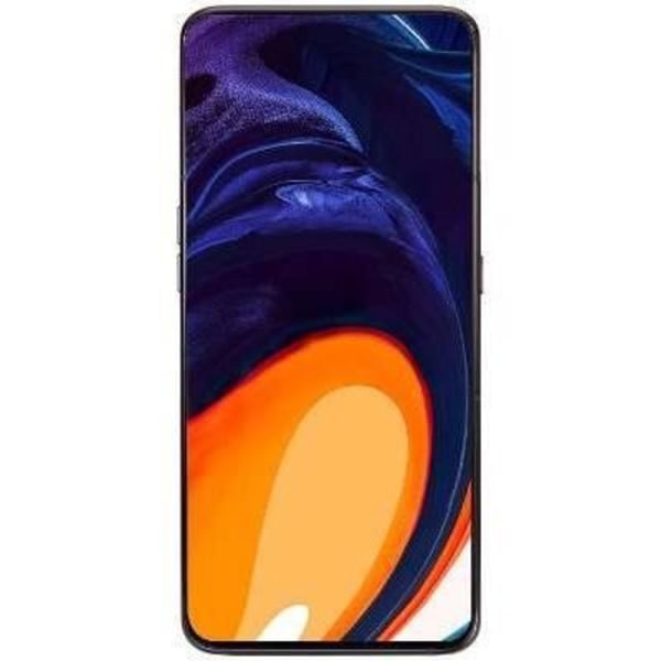 Skydd för Samsung Galaxy A81 - SVART - Ekologiskt läder - Extra tunn - Halvstyv - Magnetisk Svart