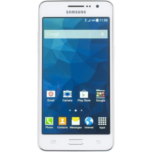 Skydd för Samsung Galaxy Grand Prime - PH26® - Extra Slim - Ekologiskt Läder - Magnetisk Stängning - Blå