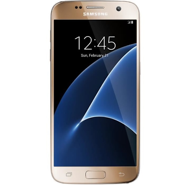 Etui til Samsung Galaxy S7 Extra Slim X2 Windows i kvalitets øko læder med magnetlukning og synlige syninger - SORT