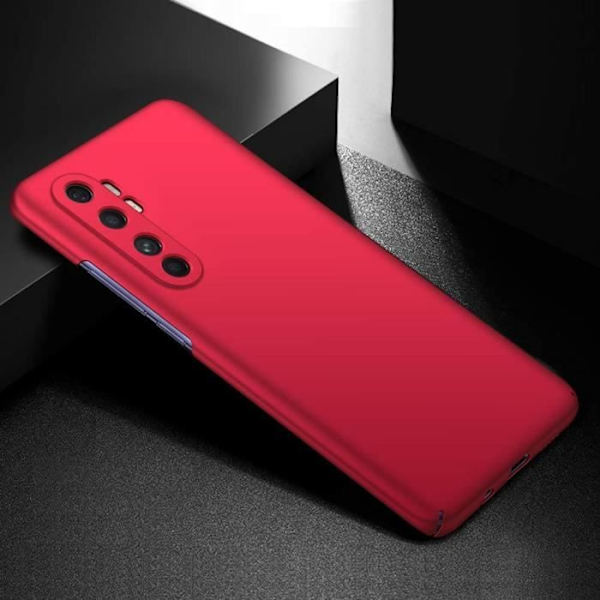 Xiaomi Mi Note 10 Lite Fodral, Röd Mycket tunt skyddande hårt skalfodral för Xiaomi Mi Note 10 Lite YW41488