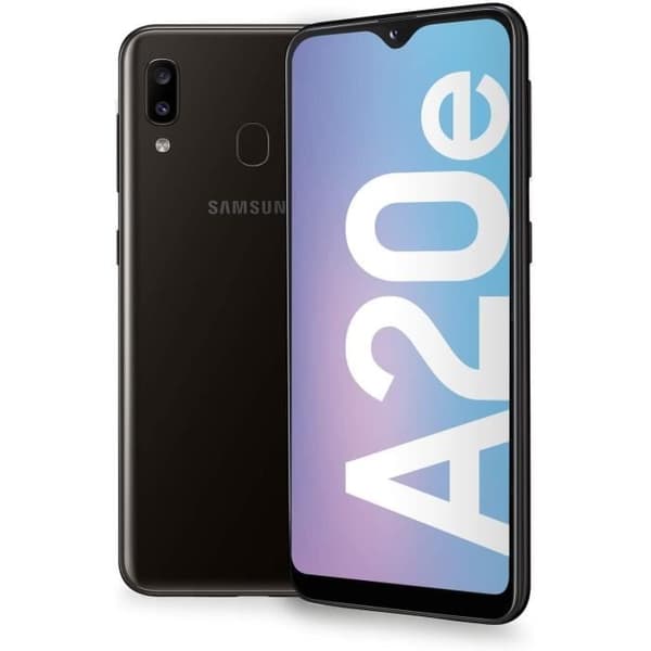 Coque til Samsung Galaxy A20 E A01 - GULD - Ekstra Tynd - Kunstlæder - Magnetisk - Semi-rigid Guld