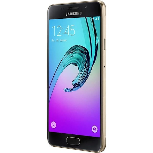 Etui til Samsung Galaxy A3 2016 - PH26® - Ekstra tyndt - Økolæder - Magnetisk lukning - Blå