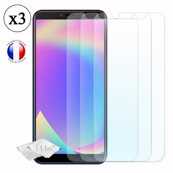 Skyddsglas - PH26® - Coolpad cool play 8 lite - Härdat glas - Ultra tunt - Rep-resistant
