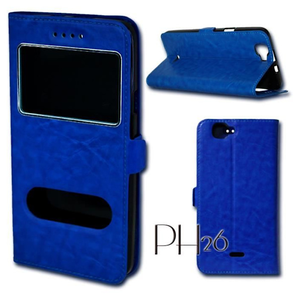 Blåt folio cover til HTC ONE M9 fra PH26®