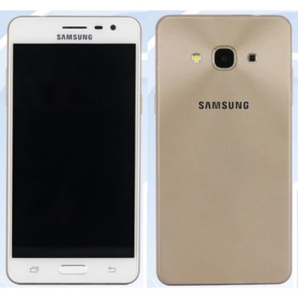 Hus - PH26® - Samsung Galaxy J3 2017 - Syntetiskt läder - Folioväska med fönster - Magnetisk Svart