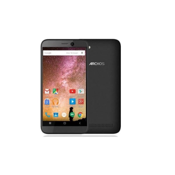 Hölster - PH26® - Archos 40 Power - Syntetiskt läder - Röd - Halvstyv - Magnetisk Röd