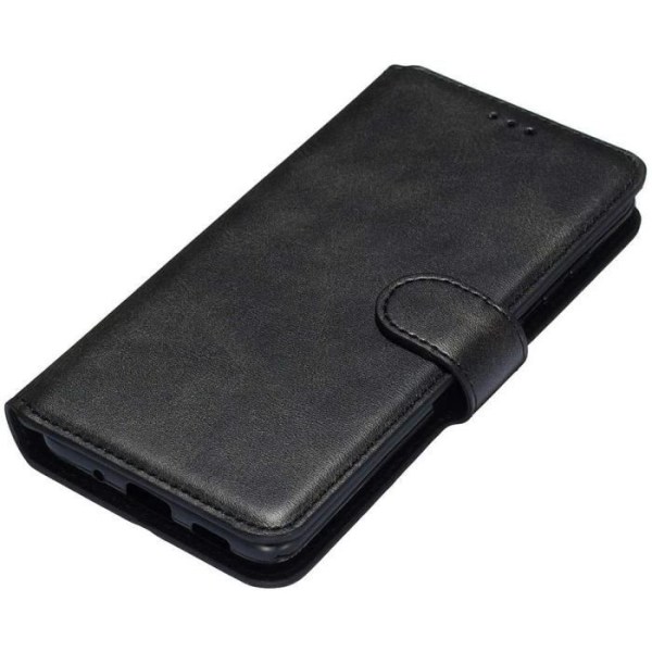 fodral xiaomi redmi 9A fodral i konstläder svart Svart