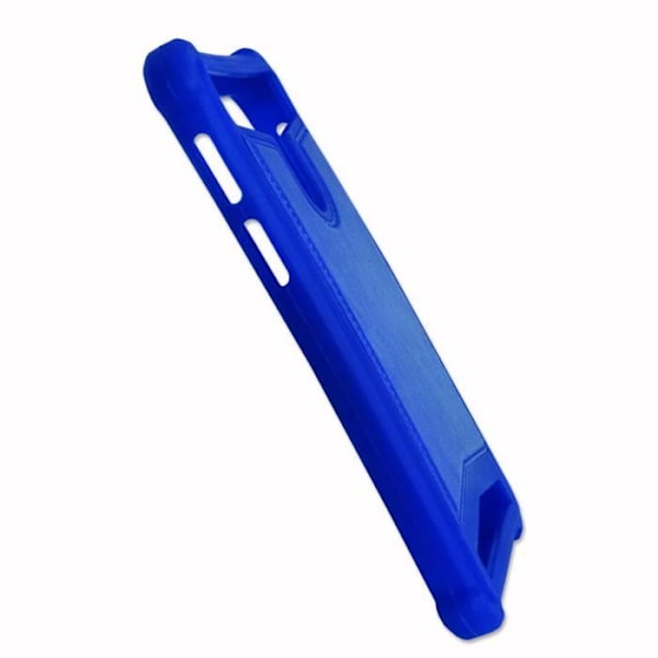 Takakansi - Huawei - P30 Pro New Edition - Silikoonigeeli - Iskunvaimennus - Nahkavaikutus Blå