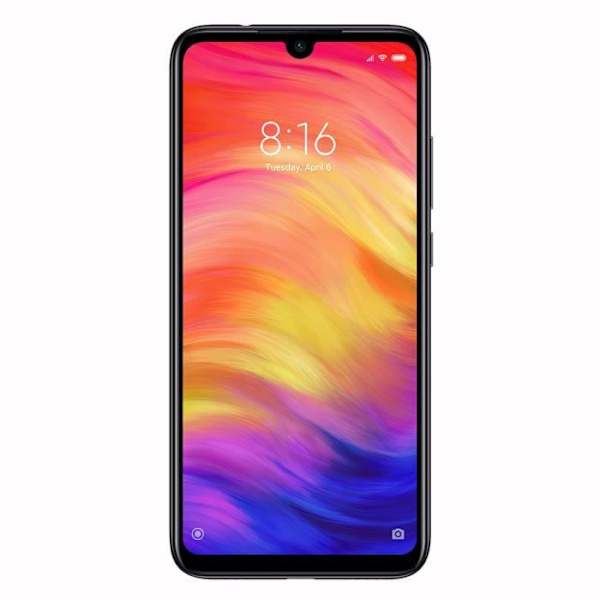 Coque bumper - Xiaomi - Redmi Note 7 - Iskunkestävä - Silikoni - 2 Lujitettua lasia Blå