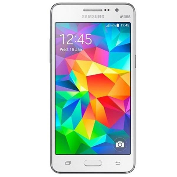 Housse folio - PH26® - Samsung Galaxy GRAND PRIME G530 - Syntetiskt läder - Svart - Magnetisk Svart