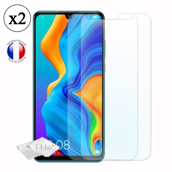 Skyddsfilm - Huawei - P30 lite - Härdat glas - Ultra tunt - Rep-skyddande