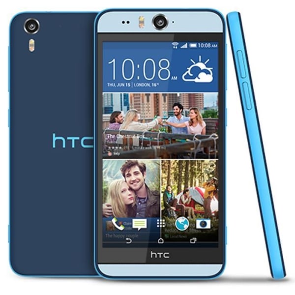 Housse Folio - PH26® - HTC EYE - Syntetisk læder - Magnetisk - Optimal beskyttelse Svart