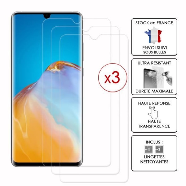Pack 3 skärmskydd för Alcatel 3L (2021) i ultrabeständigt härdat glas (Maximal hårdhet)