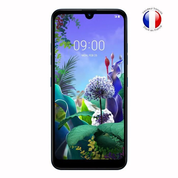 LG Q60 Skyddande skärmskydd i härdat glas med hög transparens, ultra-resistent, ultra-slim, anti-fingeravtryck, enkel installation