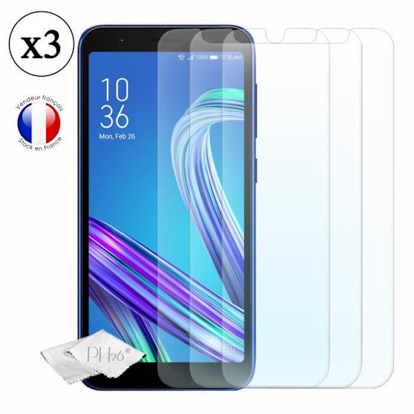 Skärmskydd - PH26® - Asus Zenfone Live L2 - Härdat glas - Ultra hållbart - Ultra tunt